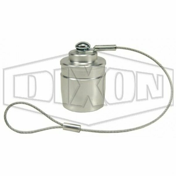 Dixon H Series Interchange Dust Cap, 3/4 in Nominal, Aluminum, Domestic H6DC-A